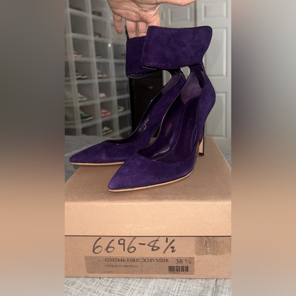 Gianvito Rossi Purple Women's Heels